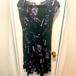Altr’d State Floral Midi Wrap Dress